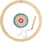 Micki Творчески комплект Micki - Дървен стан да тъкане, кръгъл, 30 cm (10223500) - ozone