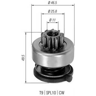 MAGNETI MARELLI Pastorek, startér 940113020301