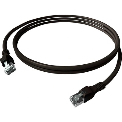 Easylan CS1OSADAD0005 RJ45 CAT 6A S/FTP 0,5m černý