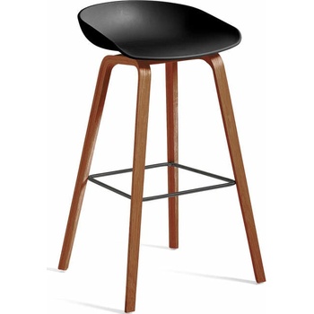 Hay AAS 32 High lacquered walnut venee + black