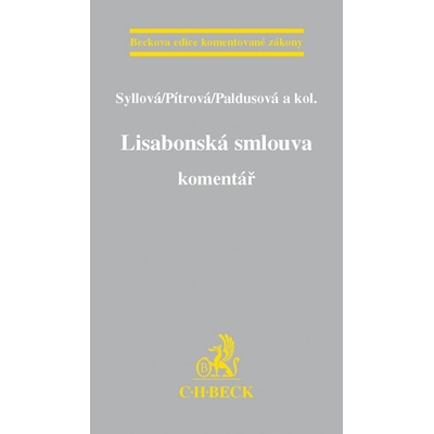 Lisabonská smluva - komentář - Syllová, Pítrová, Paldusová