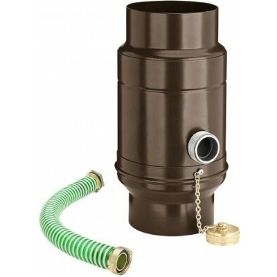 KJG Zachytávač vody s hadicou ø 120 mm RAL 8028 Testa di Moro