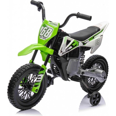 Beneo elektrická motorka Motocross zelená