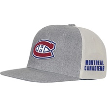 NHL Outerstuff Montreal Canadiens Ace In The Hole Flatbrim Snapb JR šedá
