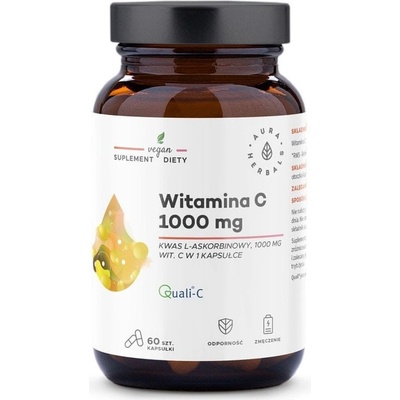 Aura Herbals Vitamín C 1000 mg 60 kapslí