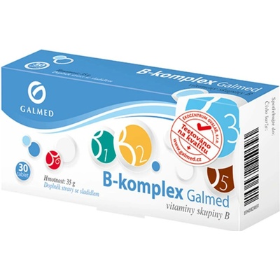Galmed B-komplex 30 tablet