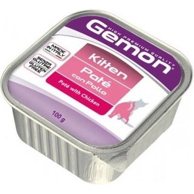 Gemon pate cat kitten chicken - пастет за подрастващи котенца с пилешко 100 гр, Италия - 0803
