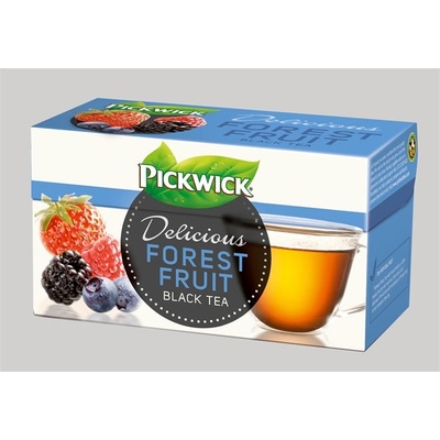 PICKWICK Čierny čaj lesná zmes 20 x 1,5 g