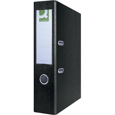 Q-CONNECT Zakladač pákový Hero A4 7,5 cm čierny