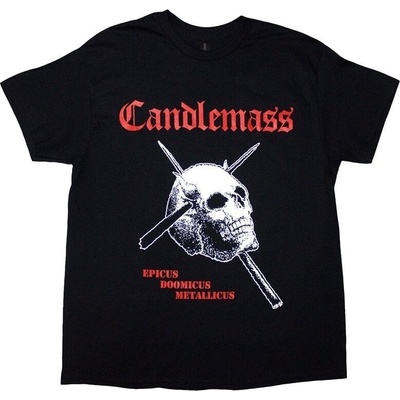 Candlemass Epicus Doomicus Metallicus Black 2XL Риза (CANDTS01MB05)