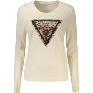 Guess jeans Дамска блуза с дълъг ръкав jeans guess, Размер 2xl, Цвят Бежов (w6bi57k7387_beg012)
