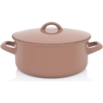 Beryl Olymp Kastrol s poklicí 24 cm 4,75 l, moka