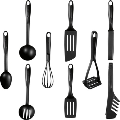 Sada kuchyňského náčiní Tefal Bienvenue 9 ks K001S925 Černá