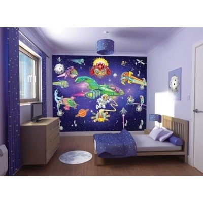 WALLTASTIC Fototapeta VESMÍRNE DOBRODRUŽSTVO 243 x 304cm 40502