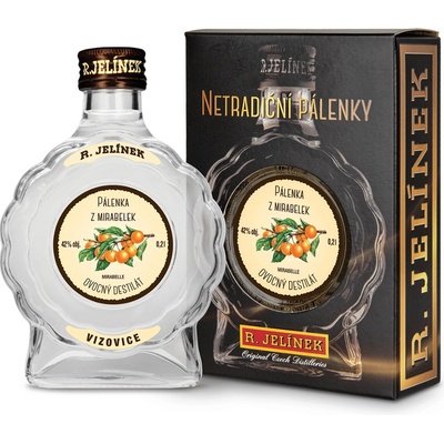 R. Jelínek Pálenka z mirabelek 42% 0,2 l (holá láhev)