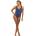 NEBBIA Бански костюм Nebbia Natal 737 swimsuit - Blue (Lila)