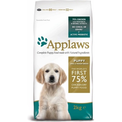 Applaws Puppy Small & Medium Breed Chicken 2 x 7,5 kg