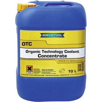 RAVENOL Антифриз RAVENOL OTC Organic Techn. Coolant Concentrate 10л (229128)