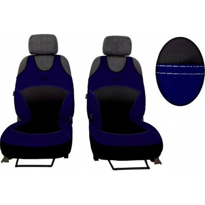 Autopotah Pok-ter Autotrička Active Sport Alcantara A modrá