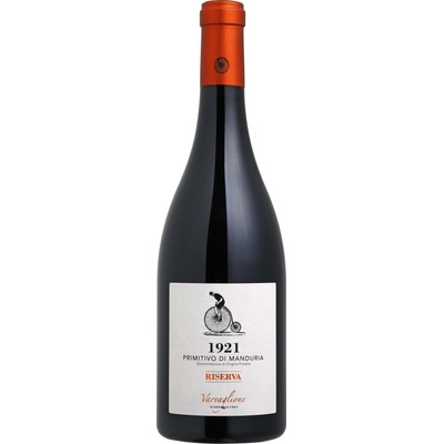 Varvaglione 1921 Primitivo di Manduria Riserva 2015 Červené 14,5% 0,75 l (holá láhev)