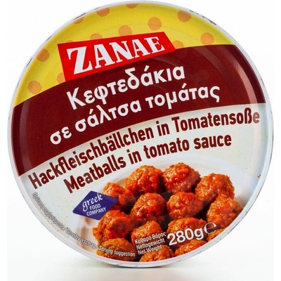 Zanae Masové kuličky v tomatě Kefkedakia 280 g