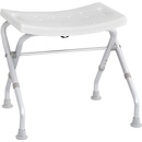 RIDDER - Kúpeľňová stolička, sklopná, biela A0050301