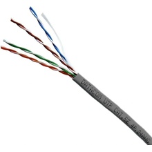 Datacom 1100 UTP drát CAT5E PVC, 305m, šedý