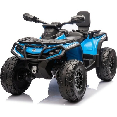Mamido Can-Am Outlander ATV 4x200W Detská elektrická štvorkolka modrá