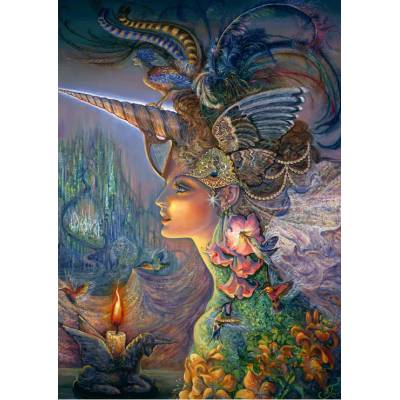 Grafika - Puzzle Josephine Wall: My Lady Unicorn III - 1 000 piese