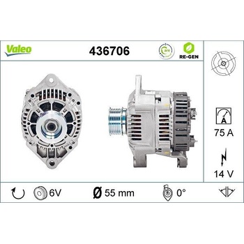 Generátor VALEO 436706