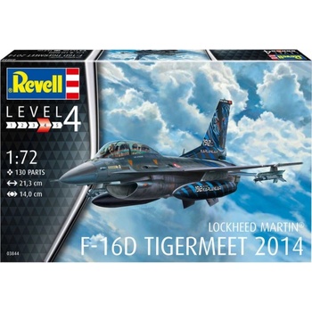 Revell Plastic ModelKit letadlo 03844 Lockheed Martin F-16D Tigermeet 2014 1:72