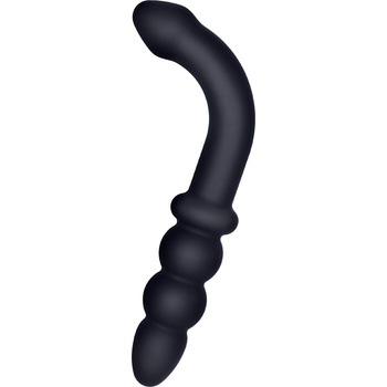 NMC Silicone Double Headed Plug 16.5cm Black