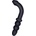 NMC Silicone Double Headed Plug 16.5cm Black