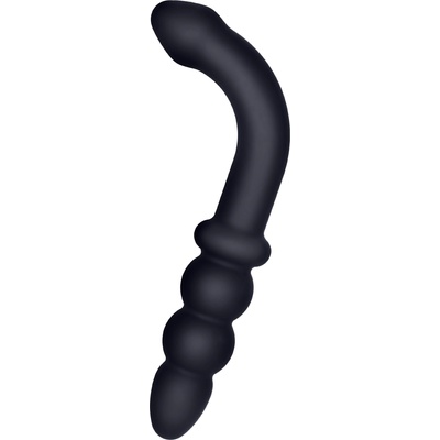 NMC Silicone Double Headed Plug 16.5cm Black