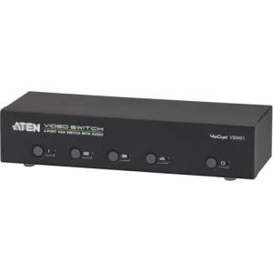 ATEN VanCryst Switch VGA, 4 порта - VS0401 VS0401-AT-G (VS0401-AT-G)