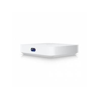 Compact 2.5G Cloud Gateway with 30+ UniFi device / 300+ client support, 1.5 Gbps IPS routing, and selectable NVR storage. 512 GB