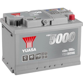 Yuasa YBX5000 12V 80Ah 740A YBX5096