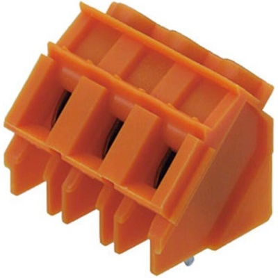 Weidmüller 1595770000 skrutkovacia svorka 4 mm² Pólov 2 oranžová 100 ks