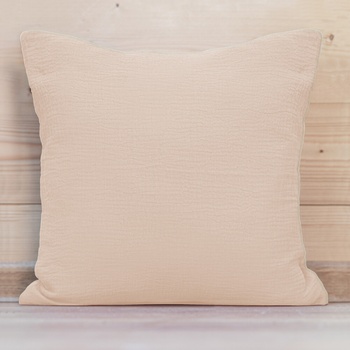 Biante Mušelínová MSN-068 Púdrovo béžová 45 x 45 cm