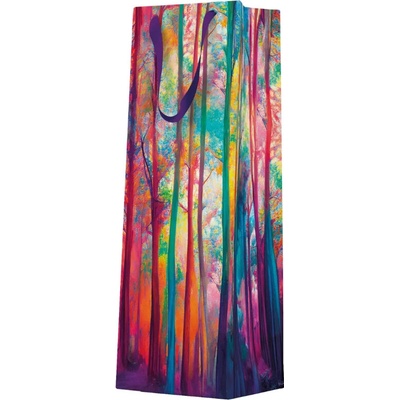 PAW 3 Dárková taška PAW COLORFUL MAGIC FOREST 12x10x37