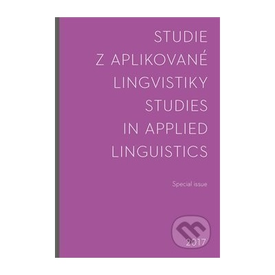 Studie z aplikované lingvistiky - Special issue 2017