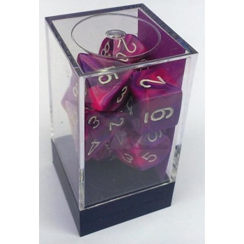 Kocka Set 7 Signature violet,biela / festive