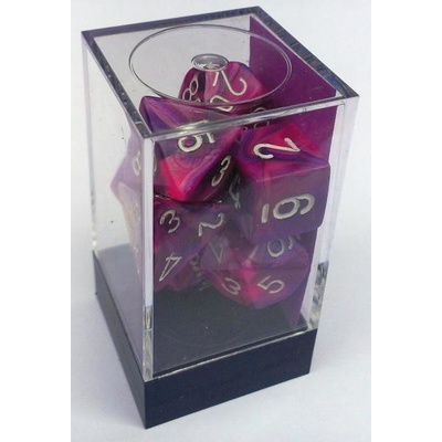 Kocka Set 7 Signature violet,biela / festive