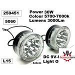  ХАЛОГЕН -LED- 30W за мотор (2бр. к-т) -5060 ('250451)