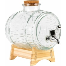 DuraHome Skleněný soudek ŠTĚSTÍ 2000 ml