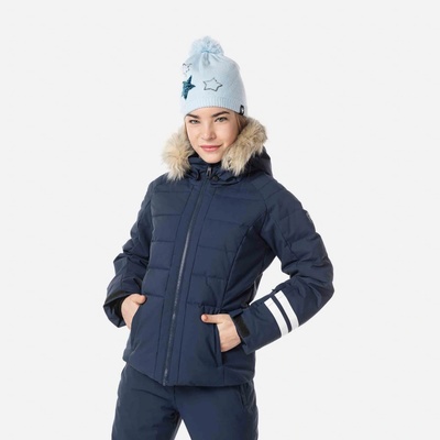 Rossignol Girl Polydown Jkt RLMYJ23 715 tmavomodrá