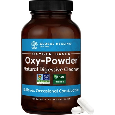 Global Healing Oxy-Powder® Natural Digestive Cleanse 60 капсули | Global Healing (03031 (OP60))