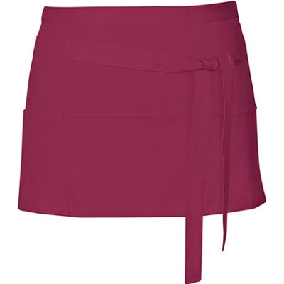 Link Kitchen Wear Koktejlová zástěra X983 Burgundy Pantone 216 60x30cm