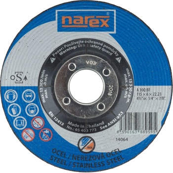 Narex Brusný kotouč 115 x 6 x 22,2 mm 65403773