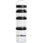 GymBeam 4 Stak Black - Powder Container [1 бр. ] Черен